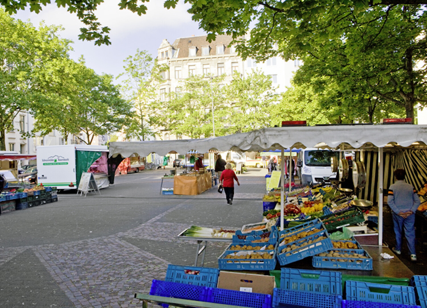 Stilvolle Der Genter Wochenmarkt Fotos