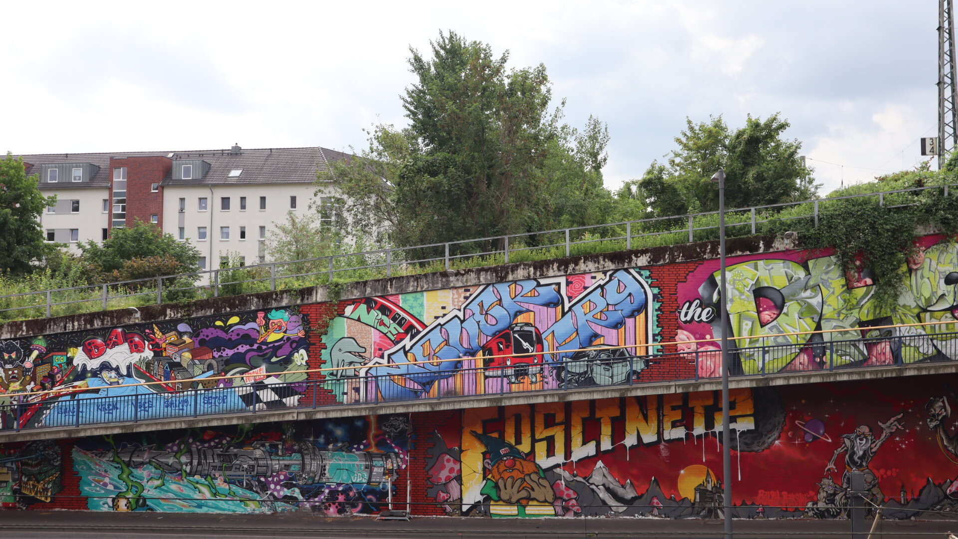 Top Streetart Spots in Köln | Die Mittwochsmaler in Nippes | Mr. Köln | Foto: Theresa Abdelaziz