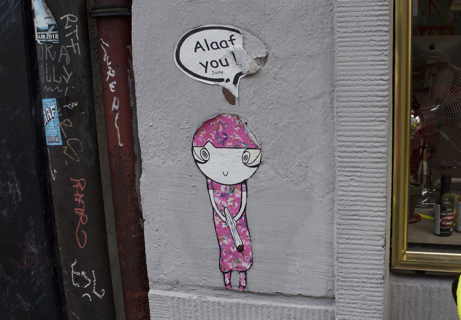 Top Streetart Spots in Köln | Joiny im belgischen Viertel | Mr. Köln | Foto: Theresa Abdelaziz Top Streetart Spots in Köln | Joiny im belgischen Viertel | Mr. Köln | Foto: Theresa Abdelaziz